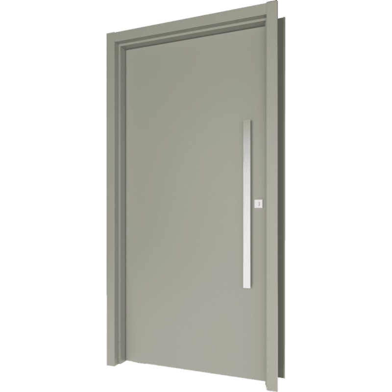 Porta pivotante Sincol Cinza Jaspe UV